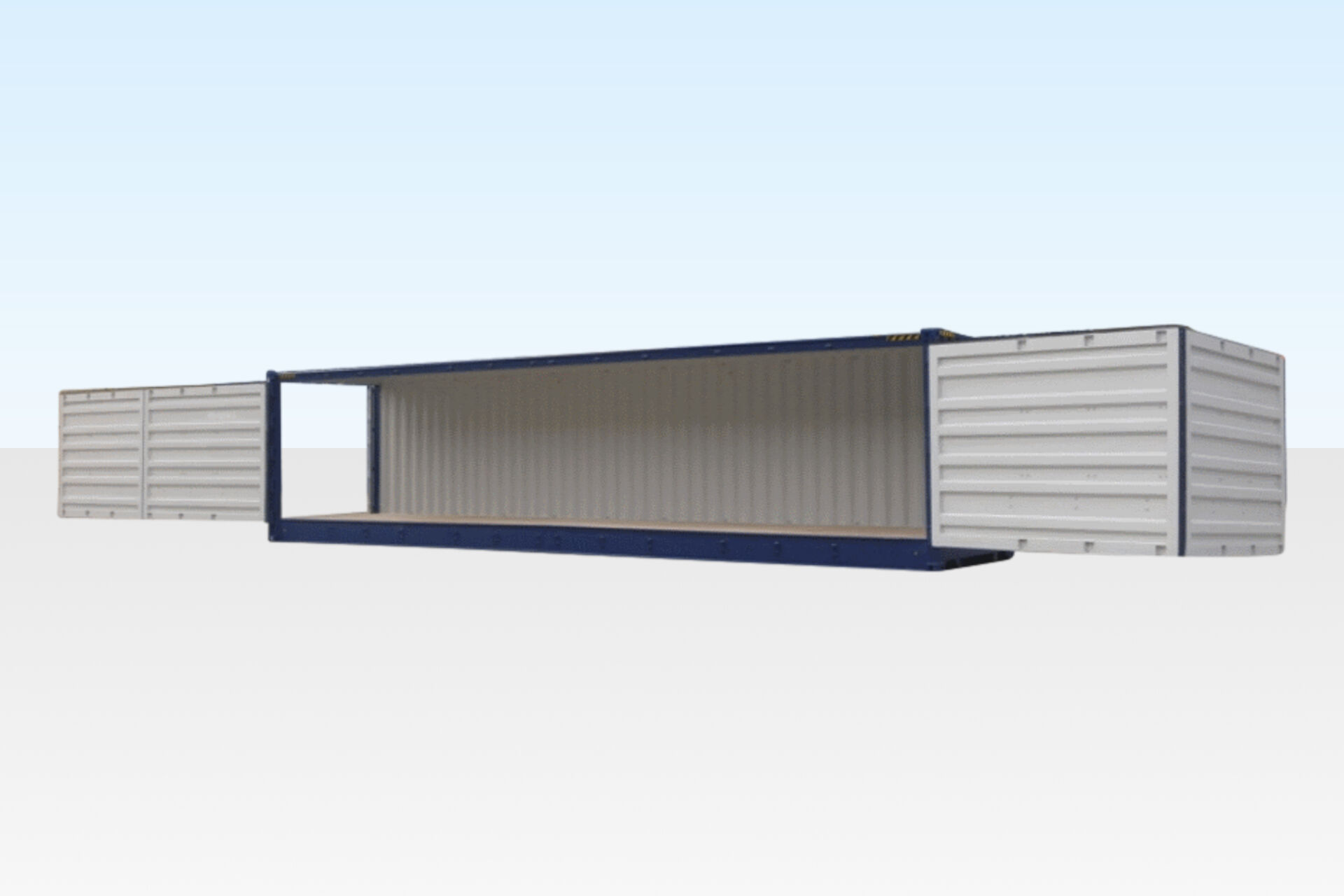 40ft High Cube (9′ 6″ High) Full Side Access Container - Image 2