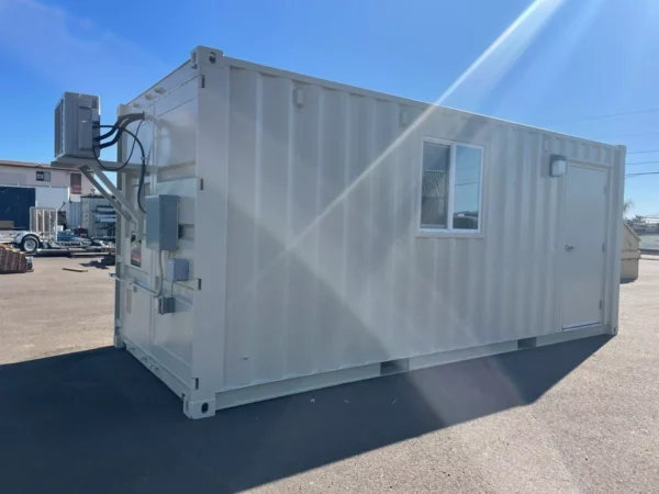 20 foot office in refurbished shipping container