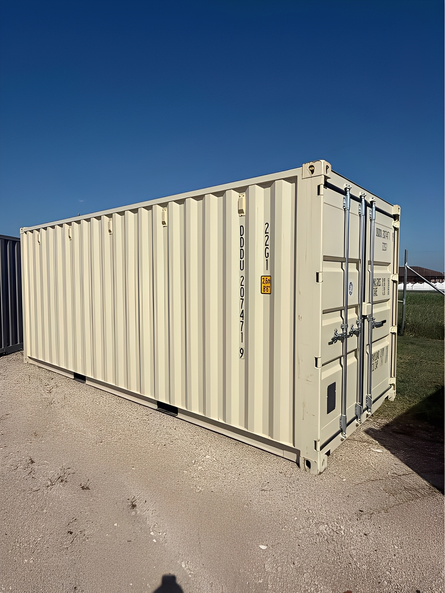 20ft One-Trip Shipping Container with 10ft Roll-Up Door - Image 4